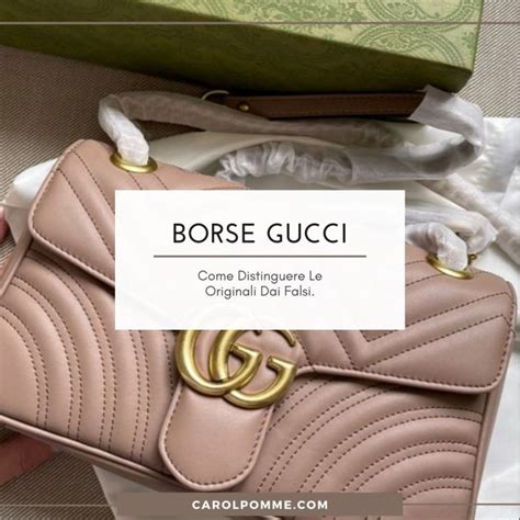 come riconoscere una borsa gucci originale|Come riconoscere una borsa Gucci originale da una falsa.